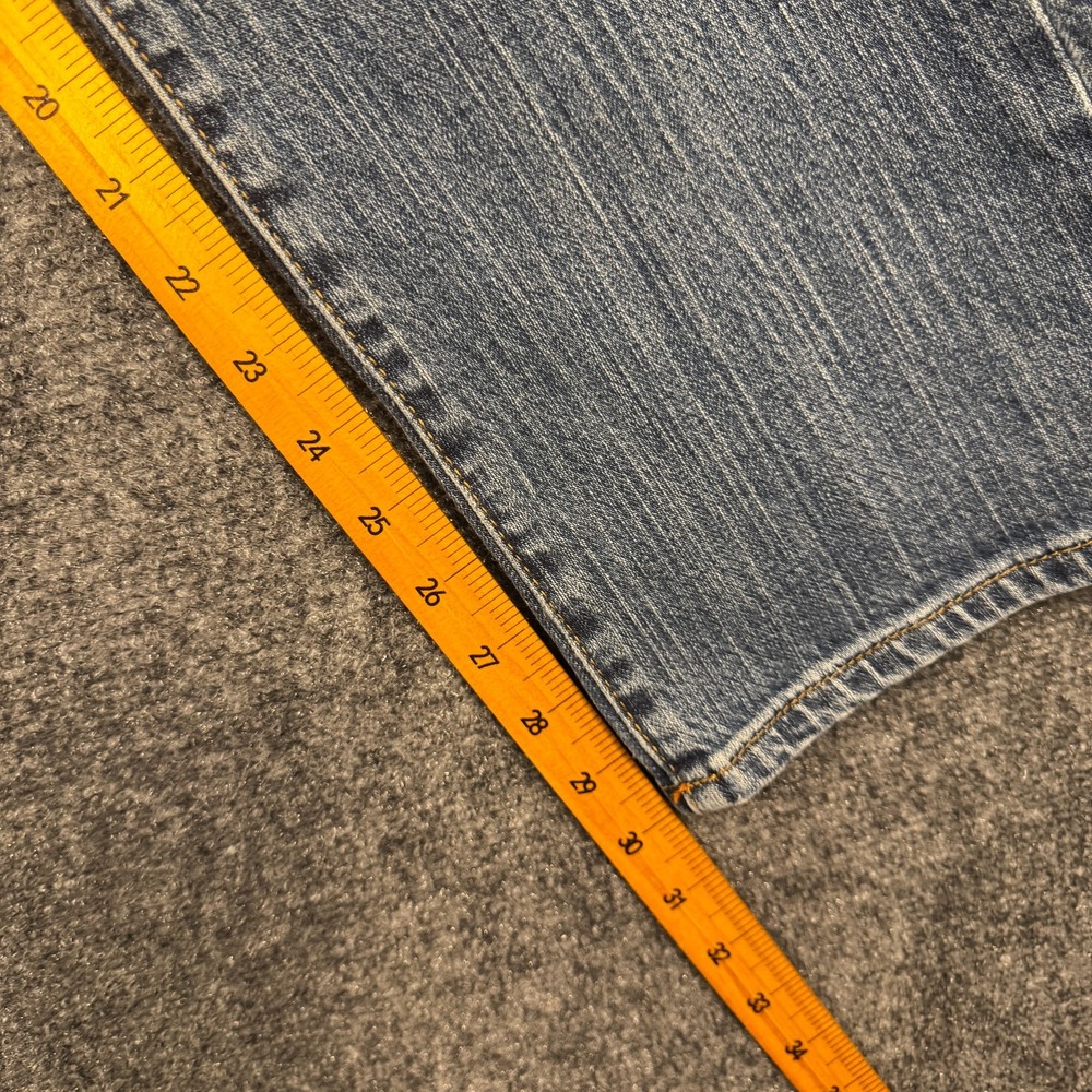 Lee Modern Series L342 Unisex Jean Straight Fit Straight Leg Sz 33x30 Distressed - Picture 6 of 10